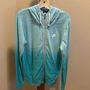 Nike Teal Gradient Hoodie